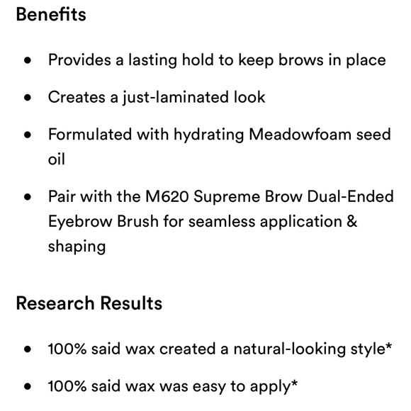 $7❤️‍🔥 MORPHE Supreme Brow Sculpting & Shaping Wax 🪞 NEW IN BOX Eyebrow Clear - Picture 6 of 7